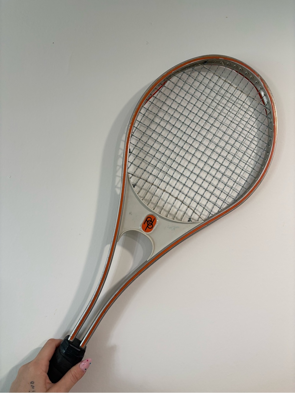 Vintage 1970s PDP Tennis Racquet - Made in USA - Aluminum - Retro Tennis Decor